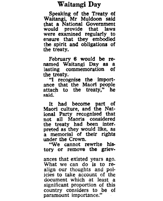 National, the right wing party, speaking in support of the treaty.